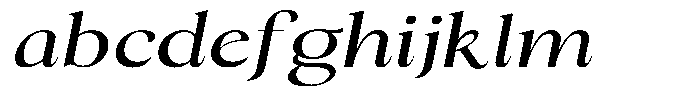 Cyravel Expanded Italic FONT