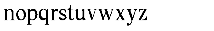 Cyravel Extra Bold Condensed Font LOWERCASE
