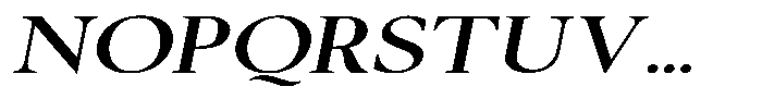 Cyravel Extra Bold Expanded Italic Font UPPERCASE