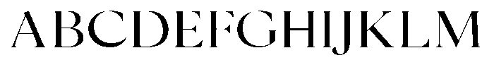 Cyravel Extra Light Expanded Font UPPERCASE