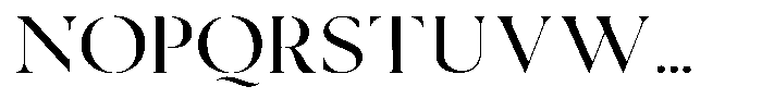 Cyravel Extra Light Expanded Font UPPERCASE