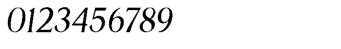 Cyravel Extra Light Semi Condensed Italic Font OTHER CHARS