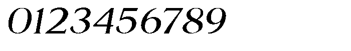 Cyravel Extra Light Semi Expanded Italic Font OTHER CHARS