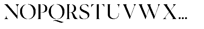 Cyravel Extra Light Font UPPERCASE