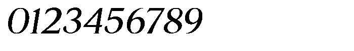 Cyravel Italic Font OTHER CHARS