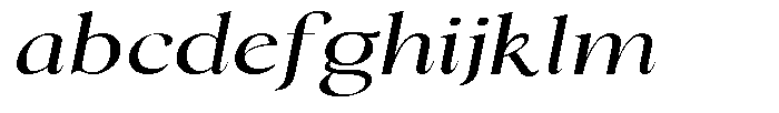 Cyravel Light Expanded Italic FONT