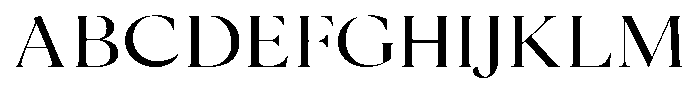 Cyravel Light Expanded Font UPPERCASE