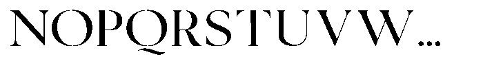 Cyravel Light Expanded Font UPPERCASE