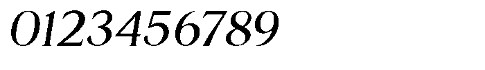 Cyravel Light Italic Font OTHER CHARS