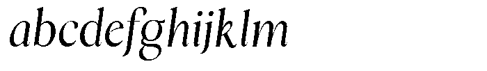 Cyravel Light Semi Condensed Italic FONT