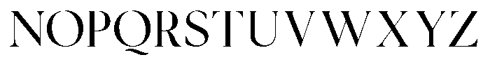 Cyravel Light Semi Condensed Font UPPERCASE