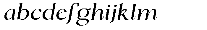 Cyravel Light Semi Expanded Italic FONT