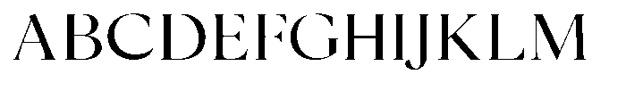 Cyravel Light Semi Expanded Font UPPERCASE