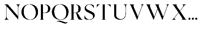 Cyravel Light Semi Expanded Font UPPERCASE