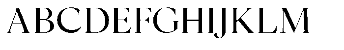 Cyravel Light Font UPPERCASE