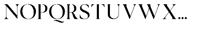 Cyravel Light Font UPPERCASE