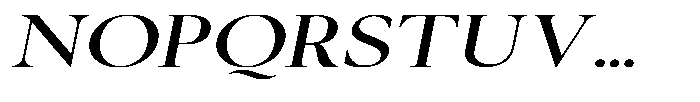 Cyravel Medium Expanded Italic Font UPPERCASE