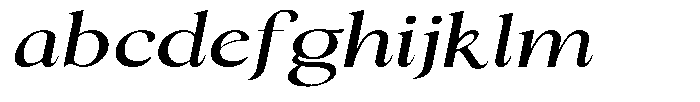 Cyravel Medium Expanded Italic FONT