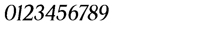 Cyravel Medium Semi Condensed Italic Font OTHER CHARS