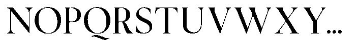 Cyravel Medium Semi Condensed Font UPPERCASE