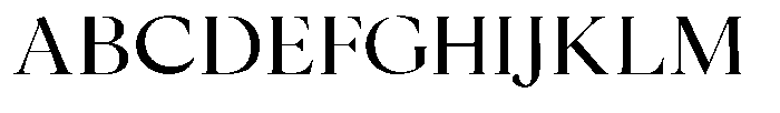 Cyravel Medium Semi Expanded Font UPPERCASE