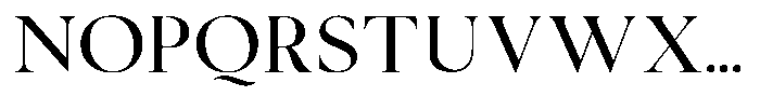 Cyravel Medium Semi Expanded Font UPPERCASE
