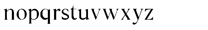 Cyravel Regular Font LOWERCASE