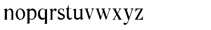 Cyravel Semi Bold Condensed Font LOWERCASE