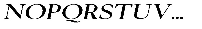 Cyravel Semi Bold Expanded Italic Font UPPERCASE
