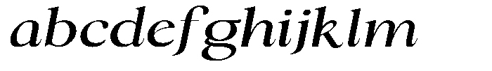 Cyravel Semi Bold Expanded Italic FONT