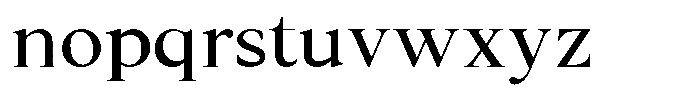 Cyravel Semi Bold Expanded Font LOWERCASE