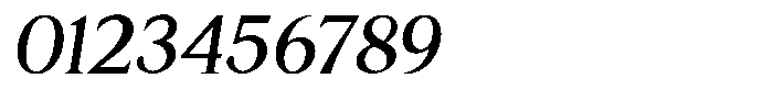 Cyravel Semi Bold Italic Font OTHER CHARS