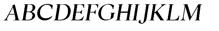 Cyravel Semi Bold Italic Font UPPERCASE
