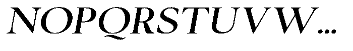 Cyravel Semi Bold Semi Expanded Italic Font UPPERCASE