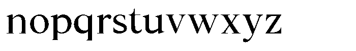 Cyravel Semi Bold Semi Expanded Font LOWERCASE