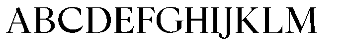 Cyravel Semi Bold Font UPPERCASE