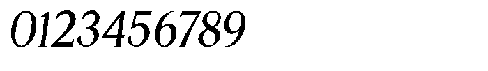Cyravel Semi Condensed Italic Font OTHER CHARS