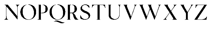 Cyravel Semi Condensed Font UPPERCASE