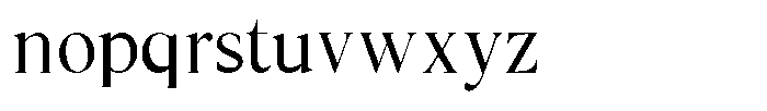 Cyravel Semi Condensed Font LOWERCASE
