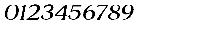 Cyravel Semi Expanded Italic Font OTHER CHARS