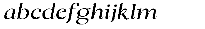 Cyravel Semi Expanded Italic FONT