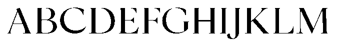 Cyravel Semi Expanded Font UPPERCASE