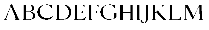 Cyravel Thin Expanded Font UPPERCASE