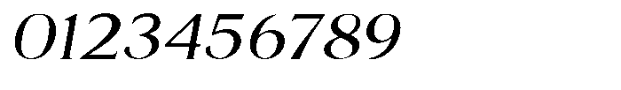 Cyravel Thin Semi Expanded Italic Font OTHER CHARS