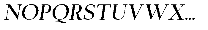 Cyravel Variable Thin Italic Font UPPERCASE