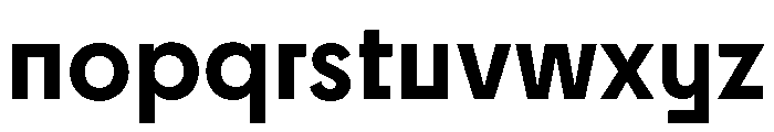 Cy Bold Font LOWERCASE
