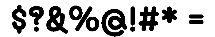 CyCurly Bold Font OTHER CHARS