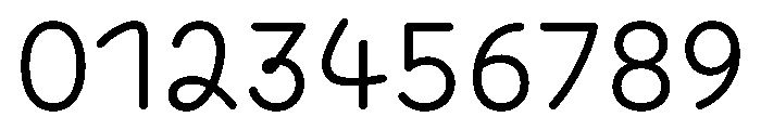 CyCurly Regular Font OTHER CHARS