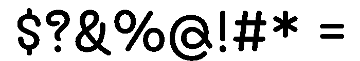 CyCurly SemiBold Font OTHER CHARS