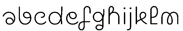 CyCurly SemiLight FONT